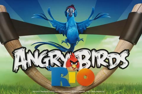 angry birds rio art